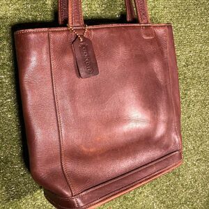 Coach Vintage Leather Brown Purse
